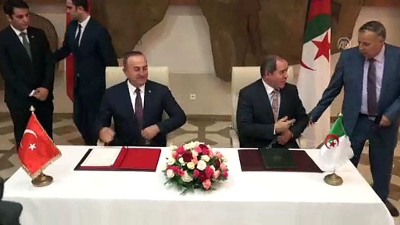Türkiye-Cezayir arasında iş birliği anlaşması - CEZAYİR