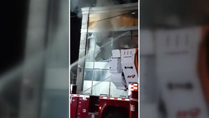 경남 김해 스포츠용품점 화재...인명피해 없어 / YTN