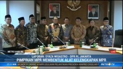 Pimpinan Putuskan Tiga Badan Alat Kelengkapan MPR
