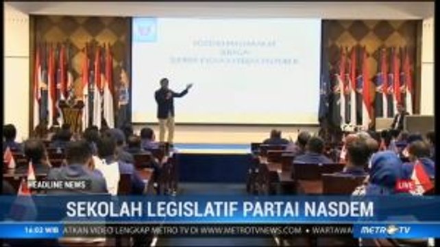 Sekolah Legislatif Partai NasDem Bahas Dua Prinsip Prioritas Isu Strategis