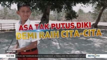 Kelainan Tak Halangi Diki Kejar Cita-cita