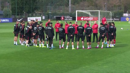 A Milli Takım, hazırlıklarını sürdürdü - İSTANBUL