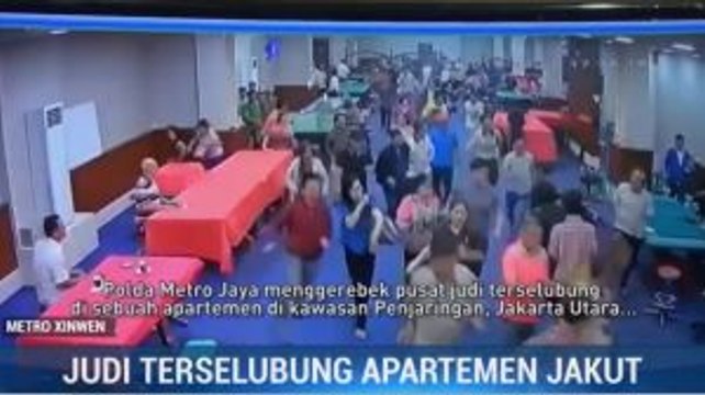 Polisi Gerebek Kasino Terselubung di Apartemen Jakut