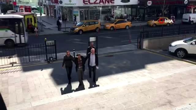 Polisi bıçaklayan zanlı adliyeye sevk edildi