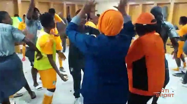 Football | Éliminatoire JO2020 : L'ambiance dans les vestiaires des Éléphantes