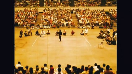 Bruce Lee at the 1967 Long Beach Tournament.