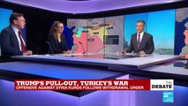 Trump's pull-out, Turkey's war: Offensive against Syria Kurds follows withdrawal order