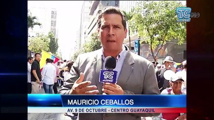 EN VIVO | "Necesitamos y buscamos paz", ciudadanos empiezan a llegar a la avenida 9 de Octubre