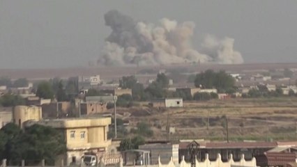 터키, 군사 작전 개시...'라스 알 아인' 공습 / YTN