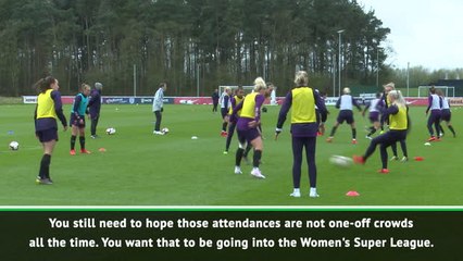 Scott 'proud' of advance of women's football
