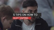5 Tips On How To Quit Vaping