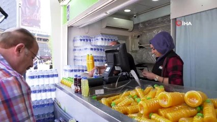 Soğuk havalar başladı, vitamin büfelerine ilgi arttı