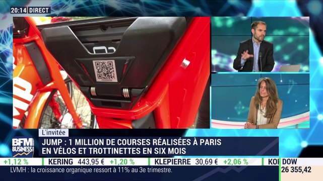 Jump: Un million de courses réalisées à Paris en vélos et trottinettes en six mois - 09/10