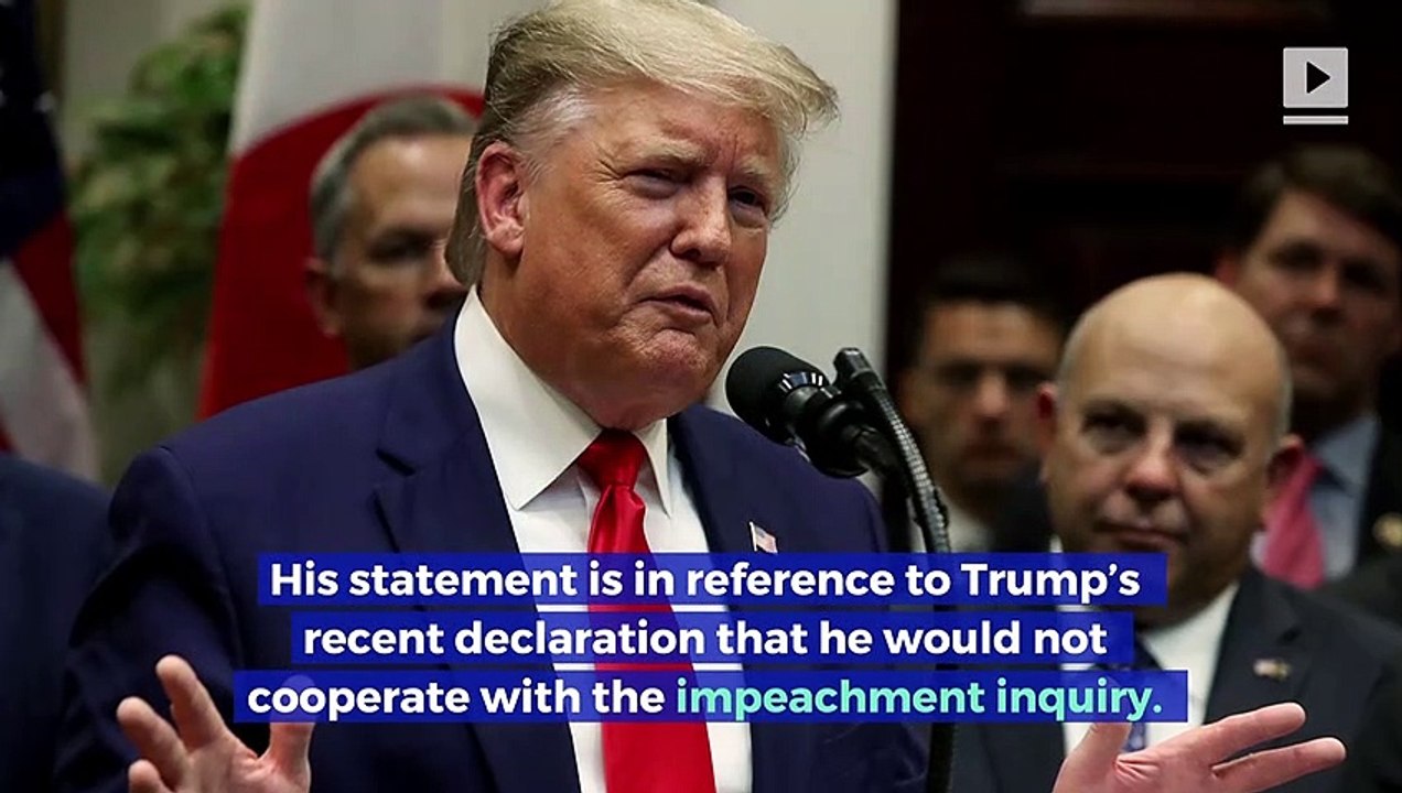 Joe Biden Calls for President Donald Trump’s Impeachment