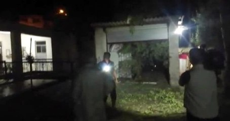 Akçakale'de bir eve havan topu isabet etti