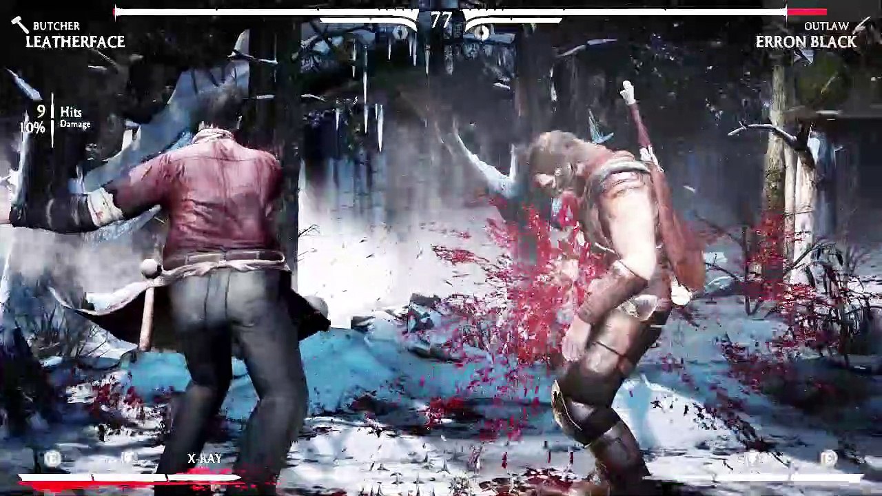 Mortal Kombat - LeatherFace Vs Erron Black