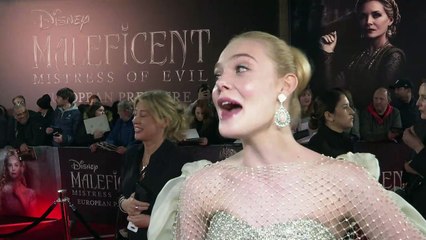 Angelina Jolie and Elle Fanning were covered in bruises!