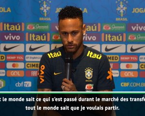 Brésil - Neymar : "Je me sens heureux et à l'aise au PSG"