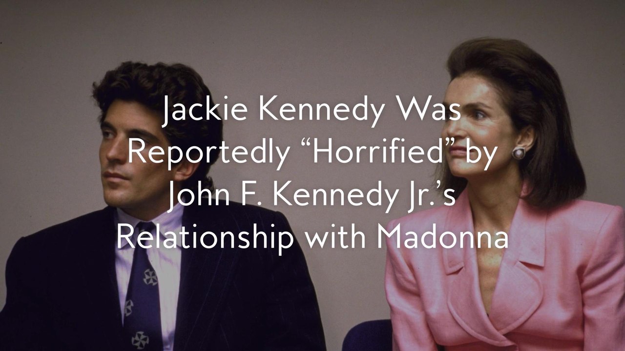 Jackie Kennedy Was Reportedly “Horrified” by John F. Kennedy Jr.’s Relationship with Madonna