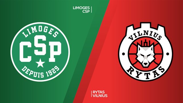 Limoges CSP - Rytas Vilnius Highlights | 7DAYS EuroCup, RS Round 2