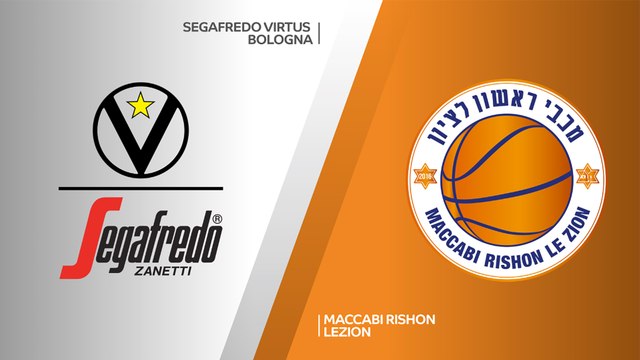 Segafredo Virtus Bologna - Maccabi Rshon Lezion Highlights | 7DAYS EuroCup, RS Round 2