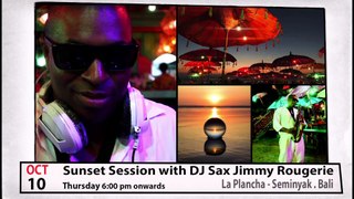 Thursday(s) 6 pm onward Sunset Session at #LaPlanchaBali and Exquisite Music by #JimmySaxBlack