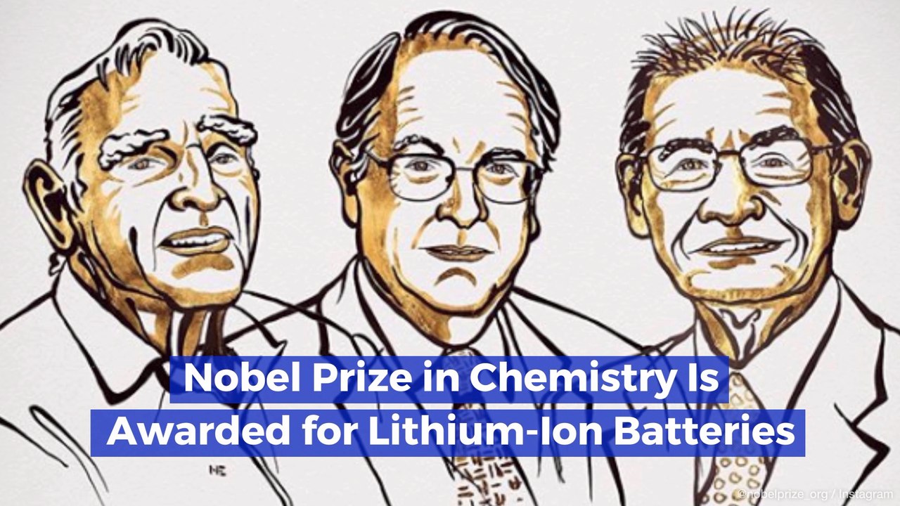 Three Scientists Behind The Lithium-Ion Batteries