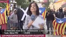 El intolerable y estremecedor acoso de los 'catabatusunos' a esta reportera de TVE