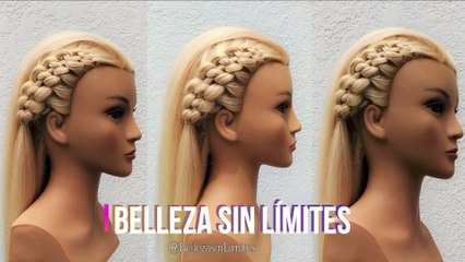 Trenzas con Pelo Suelto | Tejido con Nudo Macramé Espiral de Raíz | Belleza sin Limites