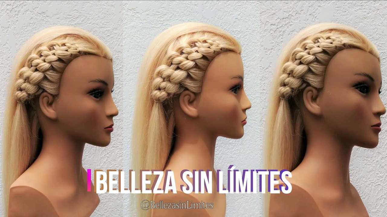 Trenzas con Pelo Suelto | Tejido con Nudo Macramé Espiral de Raíz | Belleza sin Limites