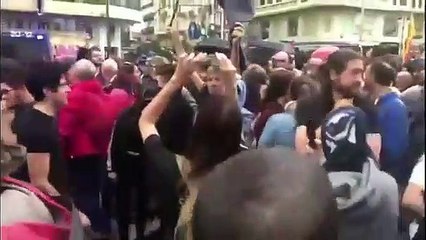 Estos son los ‘matones’ independentistas que han agredido y escupido a Cristina Seguí