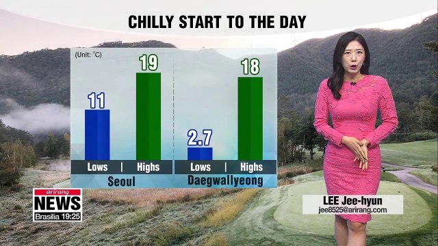 Chilly start to day, dress accordingly