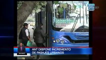 ANT dispone incremento de pasajes urbanos