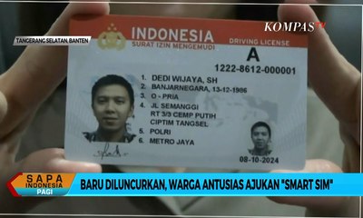 Baru Diluncurkan, Warga Antusias Ajukan "Smart SIM"