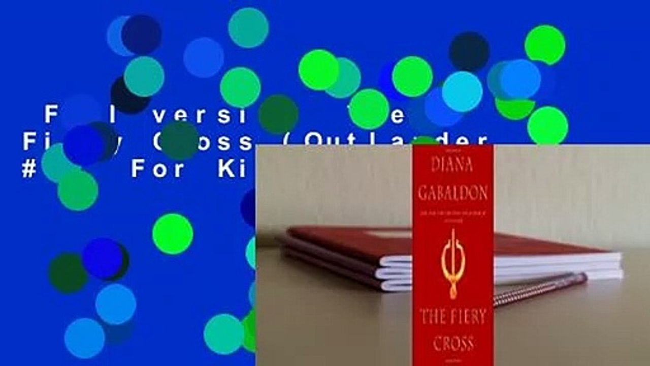 Full version  The Fiery Cross (Outlander, #5)  For Kindle