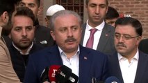 TBMM Başkanı Mustafa Şentop, sabah namazı sonrası açıklamalarda bulundu