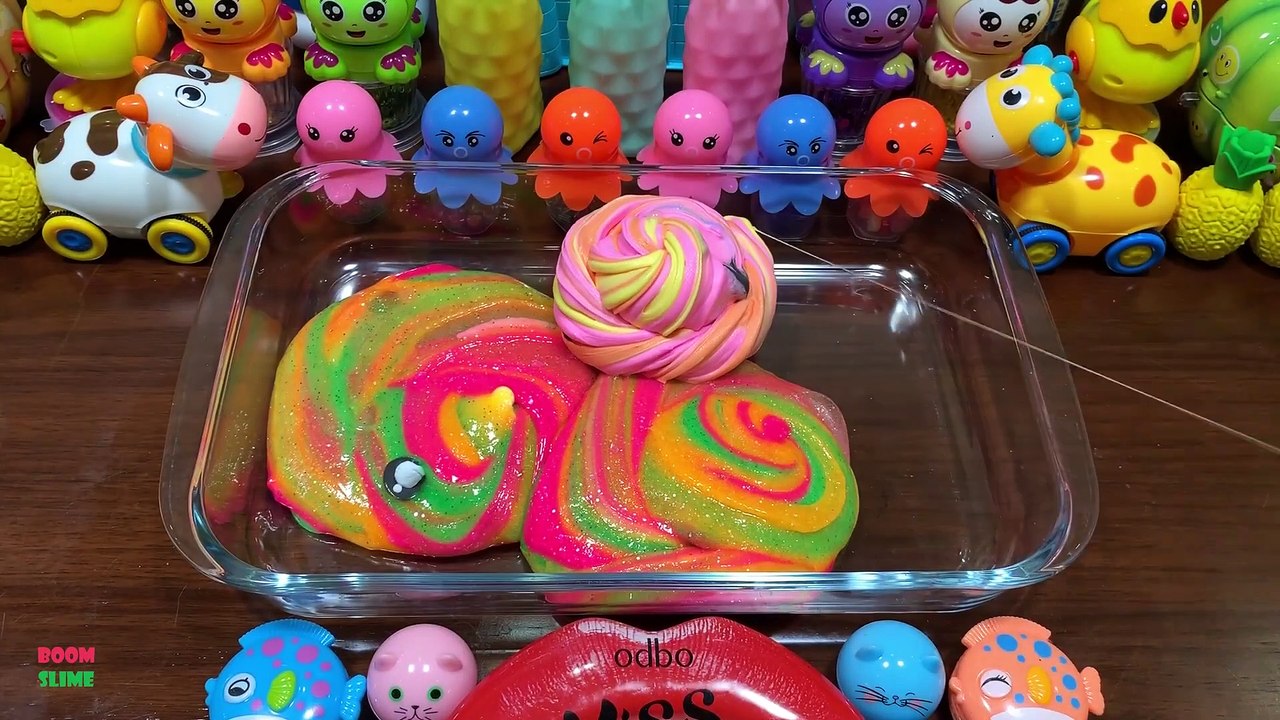 Relaxing with Piping Bags !! Mixing Random Things Into Slime !! Satisfying Slime Smoothie #695