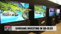 Samsung Display announces plan to invest US$ 11 bil. in QD-OLED displays