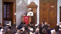 Hacı Bayram Cami'nde Barış Pınarı Harekatı için Fetih Suresi okundu