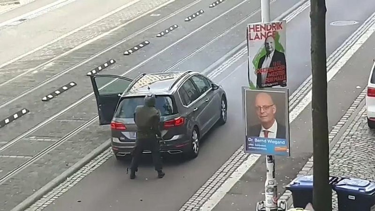 Halle: Generalbundesanwalt spricht von 'Terror'