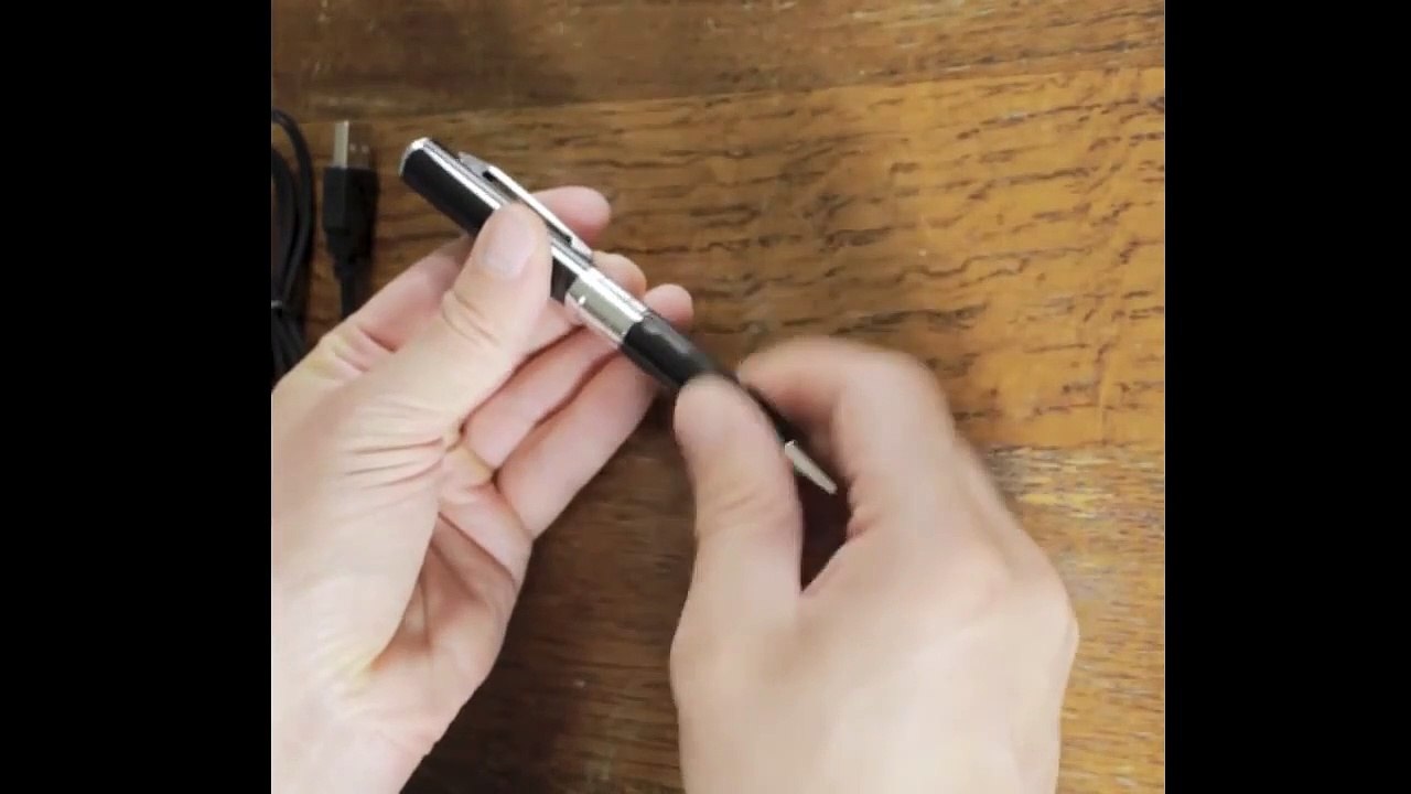 Stylo camera espion - Fonctionnement