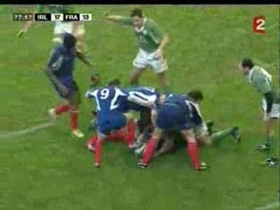 Video Clerc - Irlande/France - Tournoi des VI Nations 2007