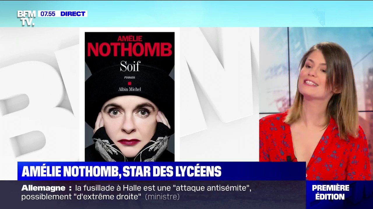 À l'approche des résultats du Goncourt des lycéens, Amélie Nothomb a rencontré son jury mardi à la faculté de Jussieu