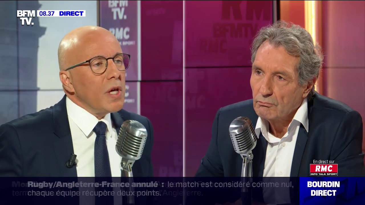Éric Ciotti (LR): "Toute action terroriste, violente, est à condamner avec force"