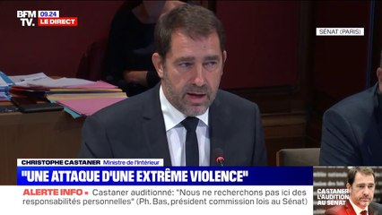 "Personne ne fait de lien entre la religion musulmane et le terrorisme", assure Christophe Castaner devant la commission des lois du Sénat