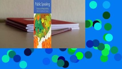 [GIFT IDEAS] Public Speaking: Choices and Responsibility