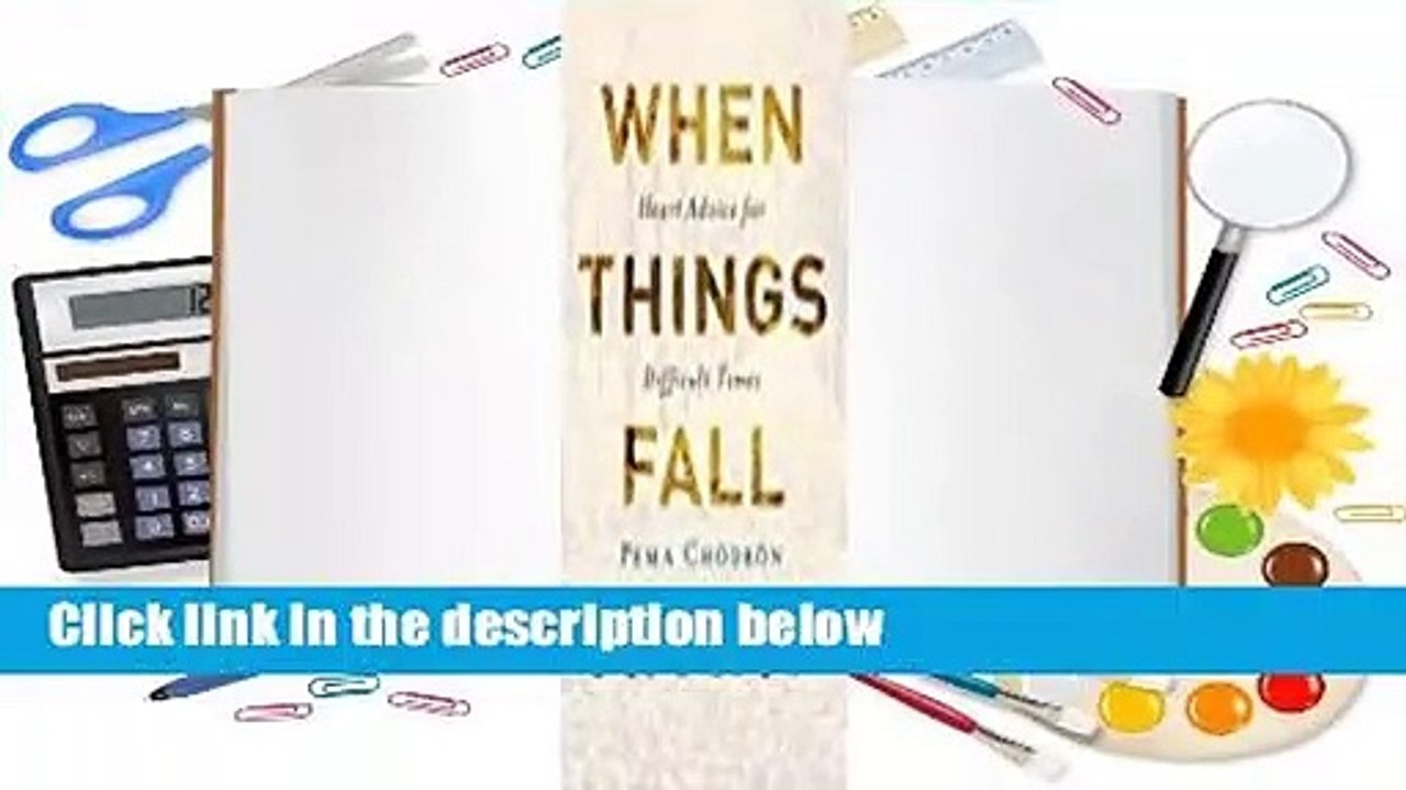 [NEW RELEASES]  When Things Fall Apart: Heart Advice for Difficult Times