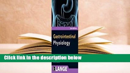 [MOST WISHED]  Gastrointestinal Physiology 2/E