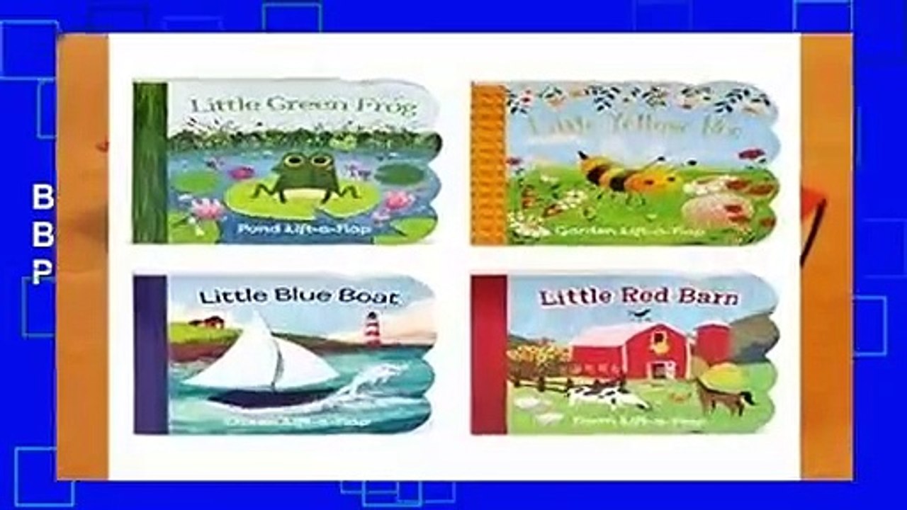 Full Version  Blue Boat, Green Frog, Red Barn, Yellow Bee 4 Pack (Lift a Flap)  Best Sellers Rank