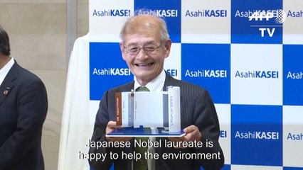 Descargar video: Lithium-ion battery pioneer wins Nobel Chemistry prize